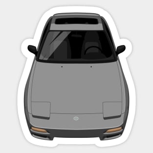 240SX SE First gen S13 1989-1994 - Silver Grey Sticker